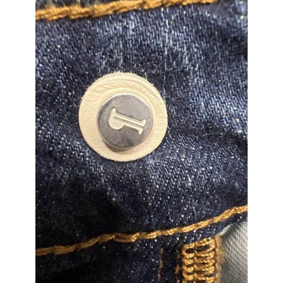 Pilcro Anthropologie Relaxed Straight Fit Jeans Womens Size 26P Distressed - Picture 10 of 15